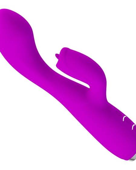 PRETTY LOVE - VIBRATEUR LAPIN RECHARGEABLE GLORIA IMPERMÉABLE VIOLET