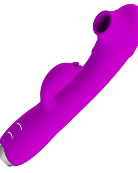 PRETTY LOVE - VIBRATEUR REGINA - ONDES STIMULANTES RECHARGEABLES VIOLET