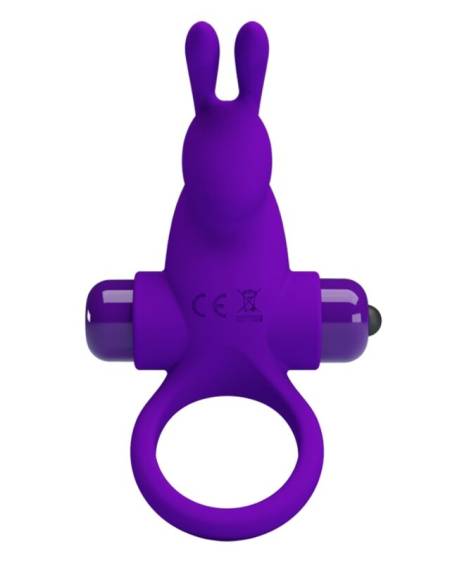 PRETTY LOVE - ANNEAU VIBRATEUR I RABBIT POUR PÉNIS VIOLET