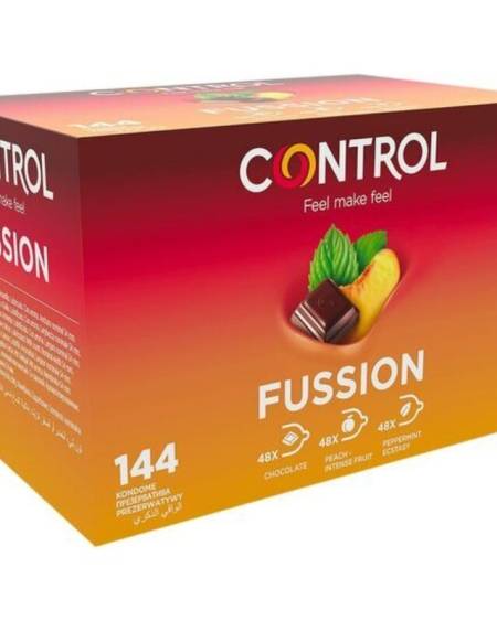 CONTROL - PRÉSERVATIFS ADAPTA FUSSION 144 UNITÉS