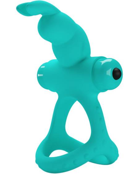 PRETTY LOVE - ANNEAU VIBRATEUR LAPIN VERT FIGGY