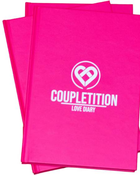 COUPLETITION - ALBUM JOURNAL D'AMOUR DE SOUVENIRS  SOUHAITS POUR UN COUPLE