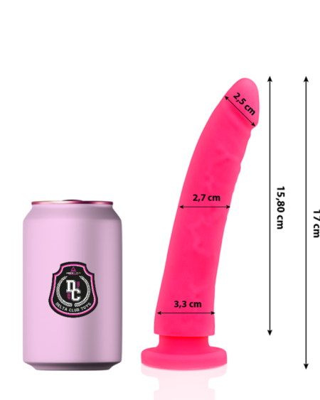 DELTA CLUB - TOYS GODE MÉDICAL SILICONE ROSE 17 CM -O- 3 CM