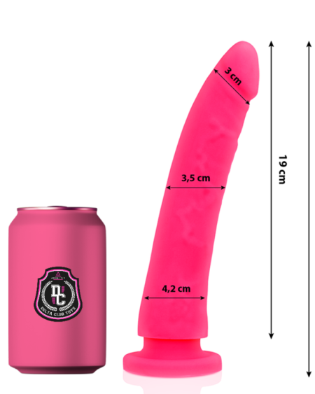 DELTA CLUB - TOYS GODE MÉDICAL ROSE EN SILICONE 20 CM -O- 4 CM