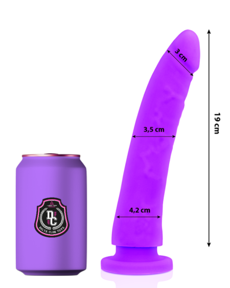 DELTA CLUB - TOYS GODE MÉDICAL LILAS SILICONE 20 CM -O- 4 CM