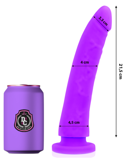 DELTA CLUB - TOYS GODE MÉDICAL LILAS SILICONE 23 CM -O- 4.5 CM