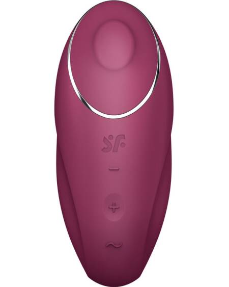 SATISFYER - TAP  CLIMAX 1 VIBRADOR LAY-ON ROJO