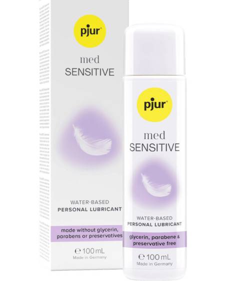 PJUR - MED LUBRIFIANT BASE D'EAU SENSITIVE GLIDE 100 ML