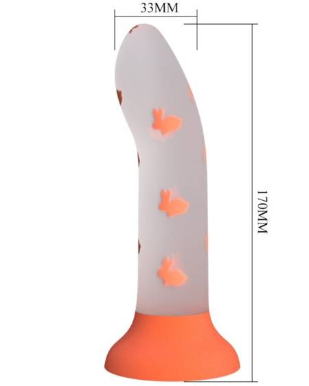 PRETTY LOVE - GODE MAGIQUE NIGHTFALL SANS VIBRATION ORANGE LUMINEUX