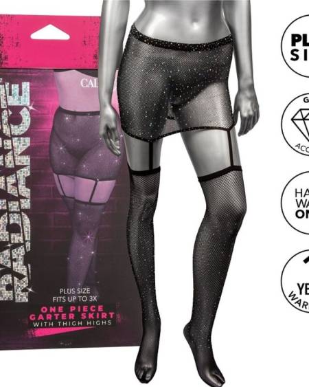 CALEXOTICS - RADIANCE JUPE JARRETIÈRES CUISSES GRANDE TAILLE