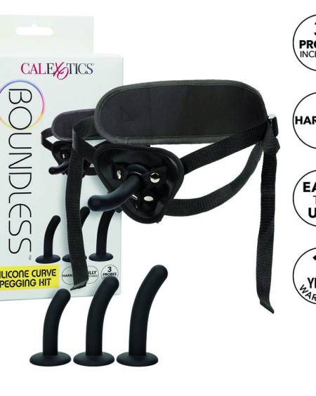 CALEXOTICS - BOUNDLESS KIT DE CHEVILLEMENT DE COURBE EN SILICONE