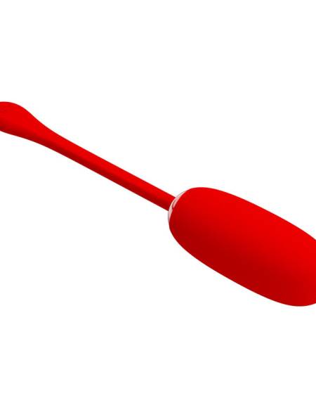 PRETTY LOVE - OEUF VIBRANT JULIUS IMPERMÉABLE-RECHARGEABLE ROUGE