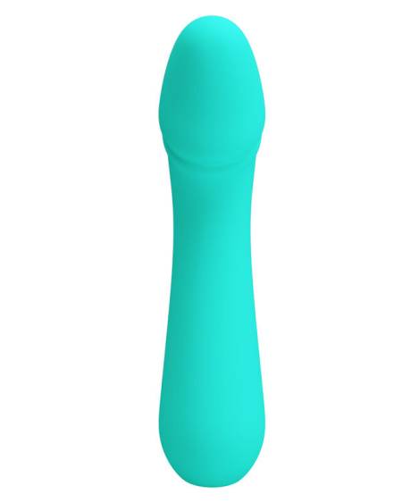 PRETTY LOVE - VIBRATEUR RECHARGEABLE CETUS VERT AQUA