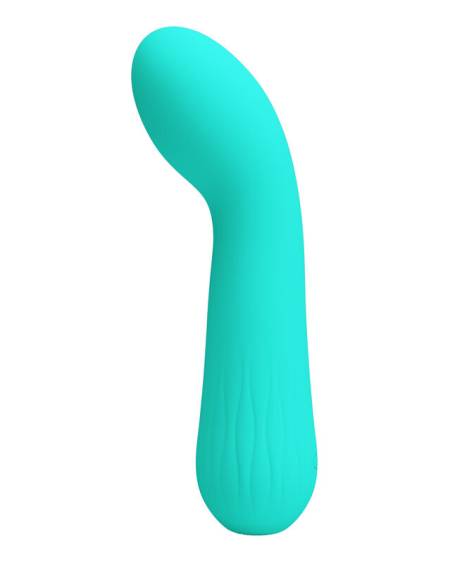 PRETTY LOVE - VIBRATEUR RECHARGEABLE FAUN VERT AQUA