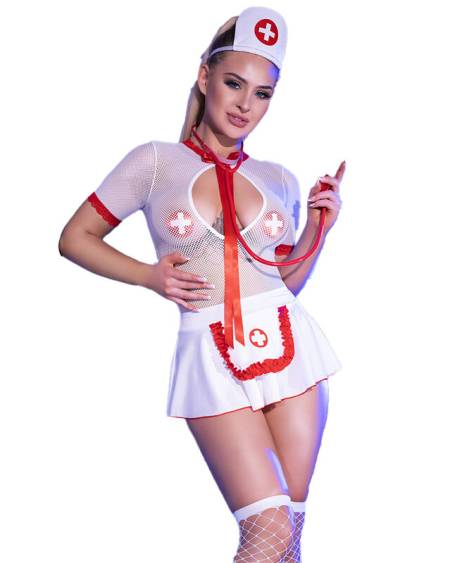 CHILIROSE - CR 4365 DISFRAZ ENFERMERA SEXY S/M