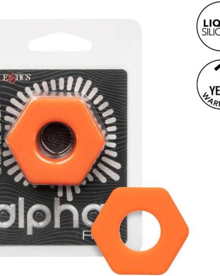 CALEXOTICS - ALPHA BAGUE PROLONG SEXAGON ORANGE