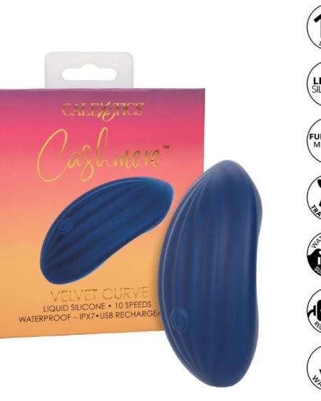 CALEXOTICS - CASHMERE VELOURS CURVE BLEU