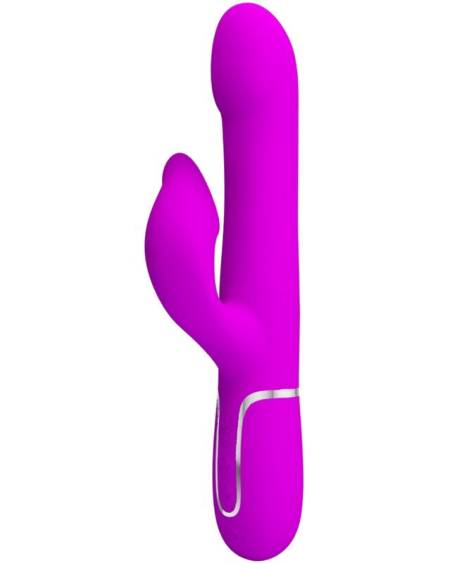 PRETTY LOVE - VIBRATEUR RABBIT PERLES VIOLET