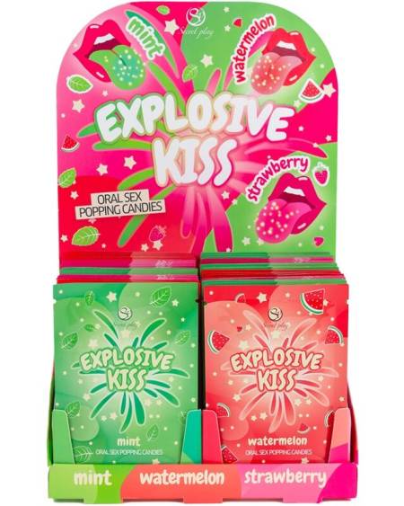 SECRET PLAY - PRÉSENTOIR BONBONS EXPLOSIFS (48 UNITÉS)