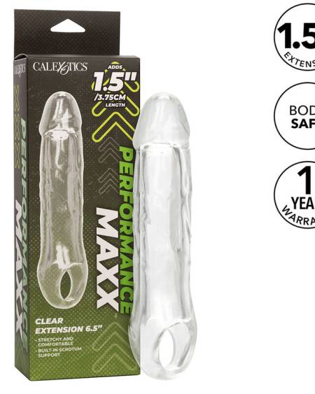 CALEXOTICS - EXTENSION PERFORMANCE MAXX CLEAR 6,5 TRANSPARENTE