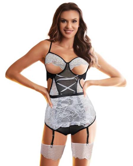 SUBBLIME - DISFRAZ SIRVIENTA BODY S/M