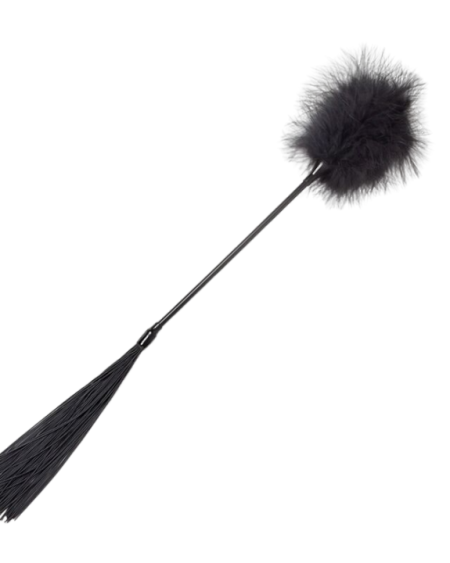 SECRET PLAY - DUSTER + FOUET NOIR