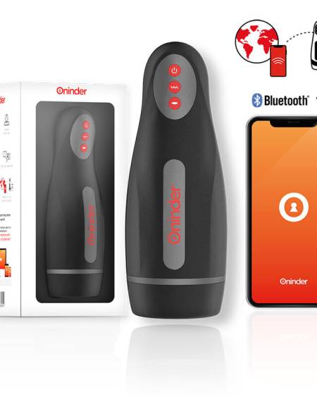 ONINDER - MASTURBATEUR RECHARGEABLE POUR HOMME SEOUL 10 VITESSES - APPLICATION GRATUITE
