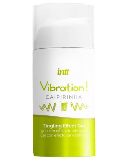 INTT - GEL VIBRATEUR LIQUIDE CAIPIRINHA PUISSANT STIMULANT INTIME 15 ML