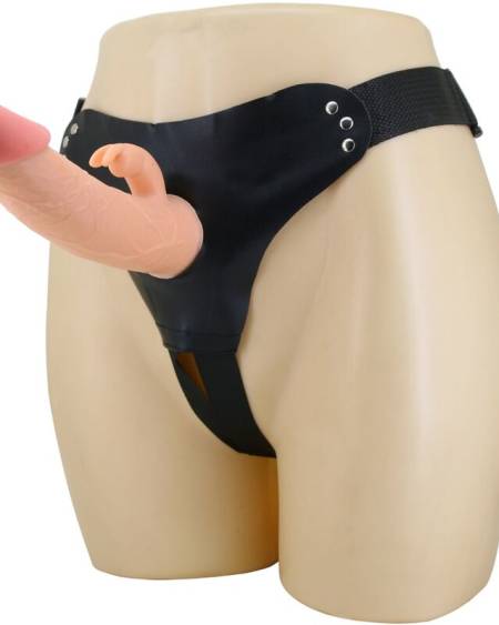 PRETTY LOVE - MAVIS HARNAIS CULOTTE UNIVERSELLE AVEC GODE 19 CM NATUREL