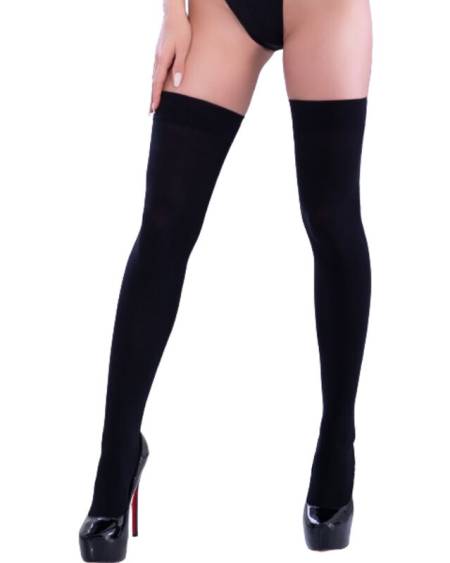 CHILIROSE - CR 4316 BAS HAUTS NOIR TAILLE UNIQUE
