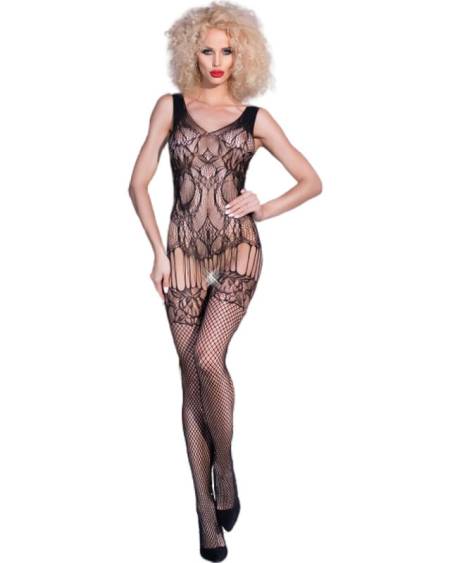 CHILIROSE - CR 4232 BODYSTOCKING NOIR S/M
