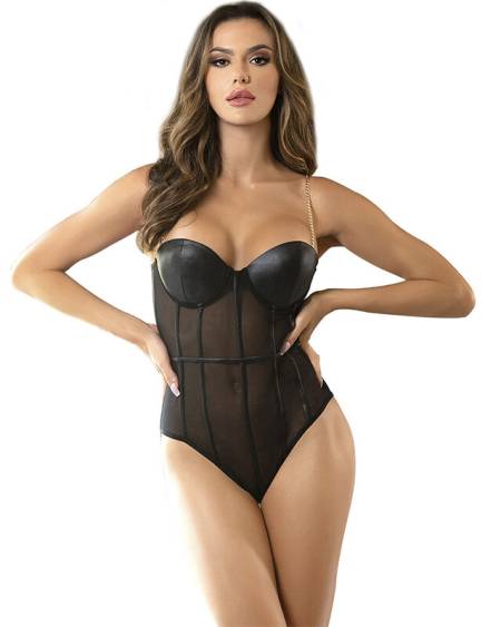 SUBBLIME - BODY TIRANTAS CADENA NEGRO S/M