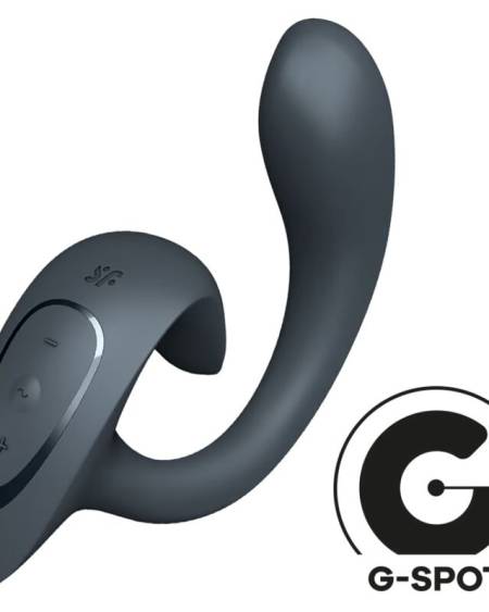 SATISFYER - G FOR GODDESS 1 VIBRATEUR RABBIT GRIS FONC?
