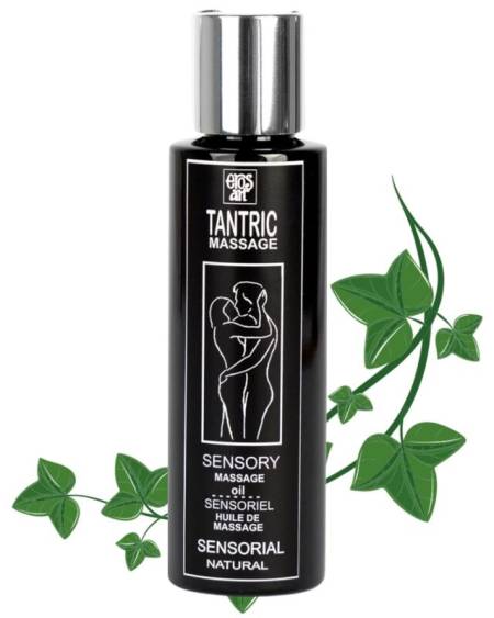 EROS-ART - HUILE DE MASSAGE TANTRIQUE NATURELLE ET APHRODISIAQUE NEUTRE 100 ML