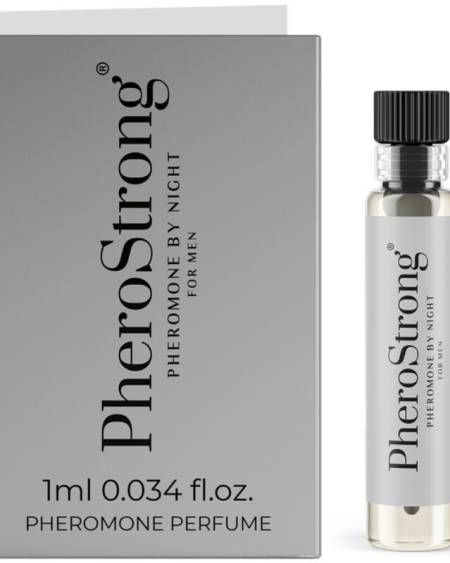 PHEROSTRONG - PARFUM DE NUIT AUX PHÉROMONES POUR HOMMES 1 ML