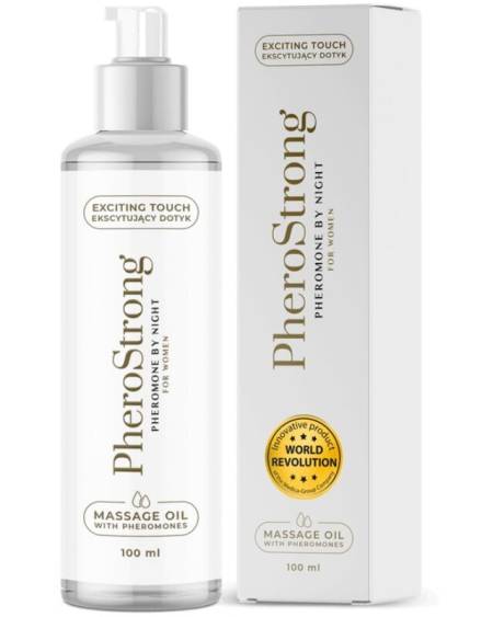 PHEROSTRONG - HUILE DE MASSAGE DE NUIT POUR FEMME 100 ML