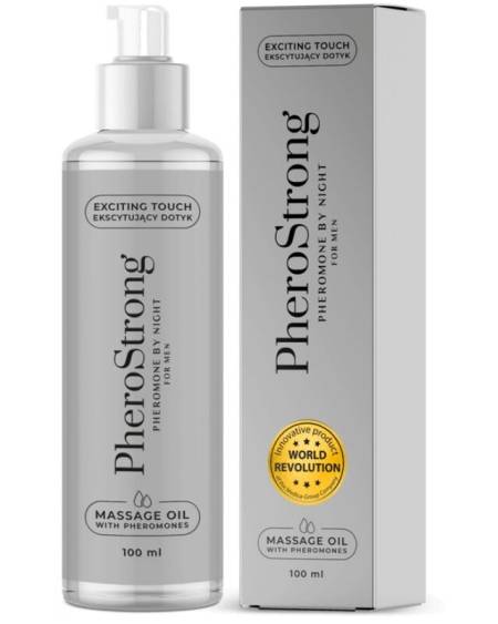 PHEROSTRONG - HUILE DE MASSAGE DE NUIT POUR HOMME 100 ML
