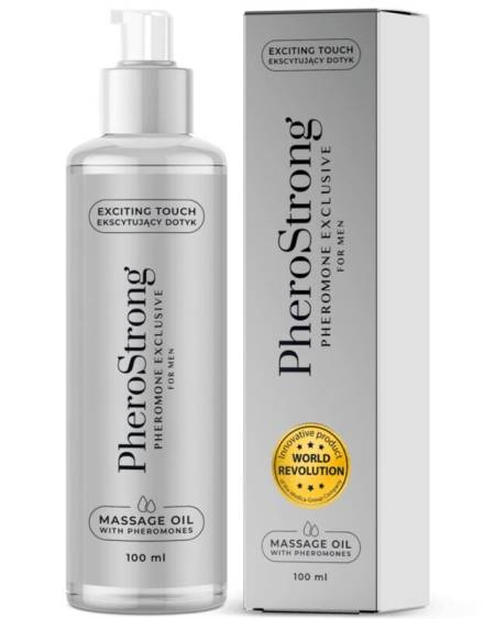 PHEROSTRONG - HUILE DE MASSAGE EXCLUSIVE POUR HOMMES 100 ML