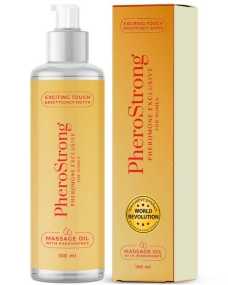 PHEROSTRONG - HUILE DE MASSAGE EXCLUSIVE POUR FEMMES 100 ML