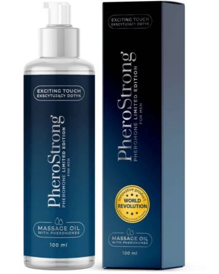 PHEROSTRONG - HUILE DE MASSAGE ÉDITION LIMITÉE POUR HOMME 100 ML