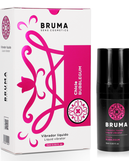BRUMA - VIBRATEUR LIQUIDE ULTRA GLISSANT BUBBLEGUM 15 ML