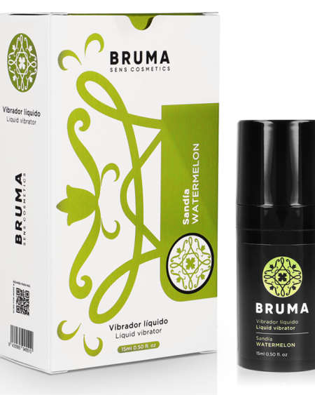BRUMA - VIBRATEUR LIQUIDE ULTRA GLISSANT Pastèque 15 ML