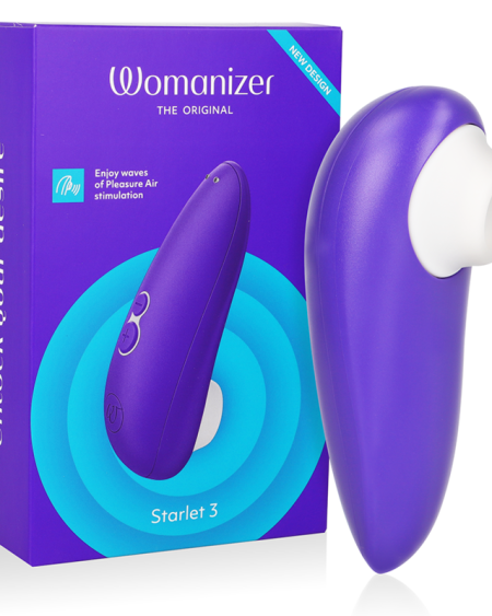 WOMANIZER - STIMULATEUR CLITORAL STARLET 3 INDIGO