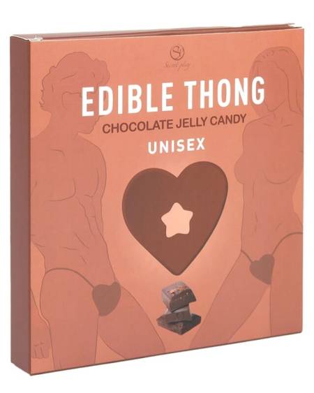SECRET PLAY - THONG GUMMY CHOCOLAT