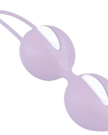 FUN FACTORY - SMARTBALLS DUO BOULES PELVIENNES BLANCHES / LILA