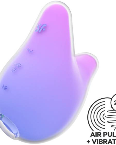 SATISFYER - MERMAID VIBES STIMULATEUR  VIBRATEUR VIOLET ET ROSE
