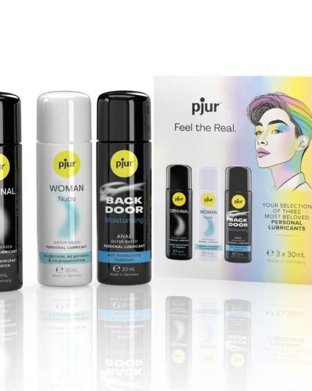 PJUR - LUBRIFIANTS PRIDE SET PREMIUM 3 X 30 ML