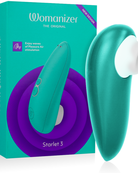 WOMANIZER - STIMULATEUR CLITORAL STARLET 3 TURQUOISE