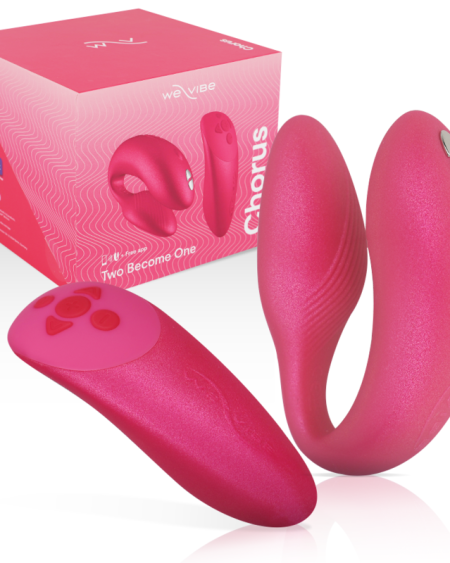 WE-VIBE - VIBRATEUR CHORUS POUR COUPLES AVEC COMMANDE DE SQUEEZE ROSE