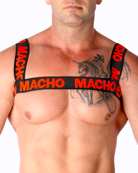 MACHO - HARNAIS DOUBLE ROUGE